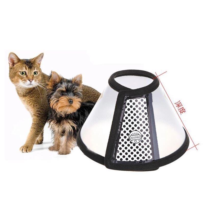 Anti Bite and Scratchings Collar New Dog Accessories Plastic Cat Dog Collar Elizabeth Circle Pet Products Beauty Healing Brace - TRIPLE AAA Fashion Collection