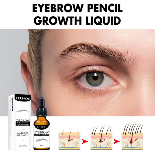 Eyebrow Liquid Eyebrow Black Thick Natural Essence Gentle Moisturizing Care Liquid Thick Eyebrow Nourishing Repair