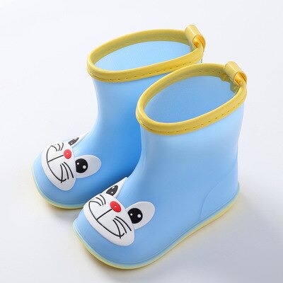 KushyShoo Classic Children's Shoes PVC Rubber Kids Baby Cartoon Shoes Water Shoes Waterproof Rain Boots Toddler Girl Rainboots