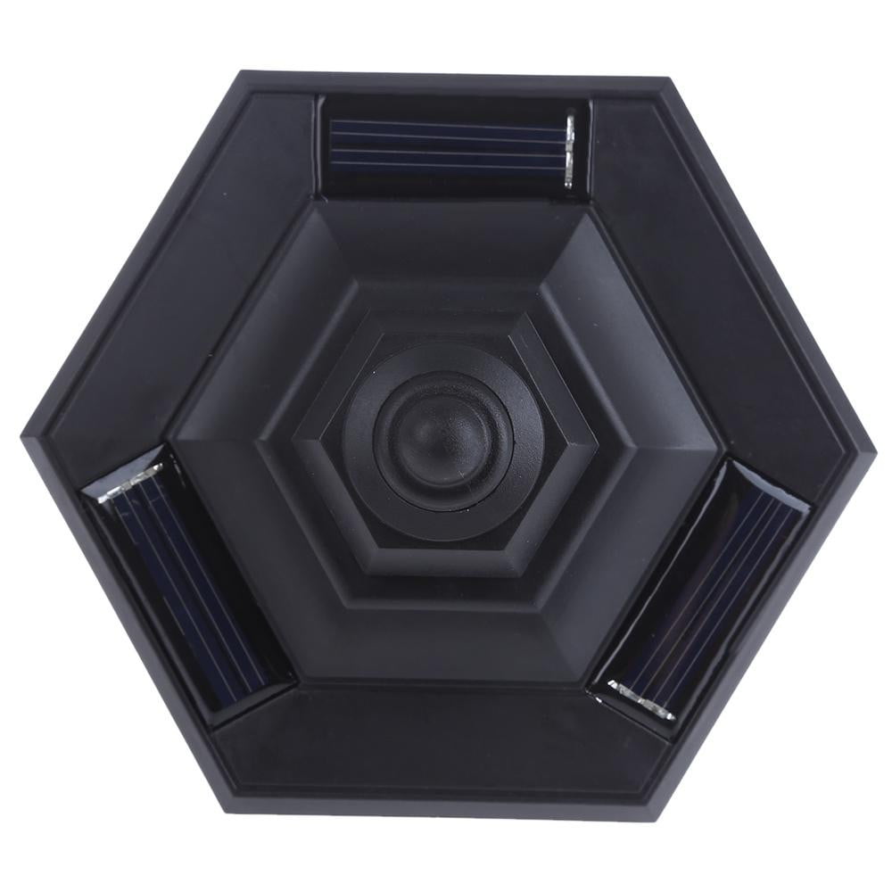 JK-8027 Hexagon Solar Powered LED Lawn Light Outdoor Landscape Lamp - TRIPLE AAA Fashion Collection