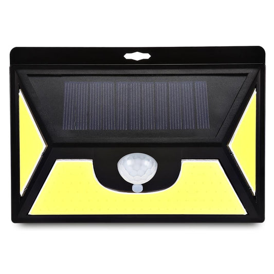 COB102 102 LEDs Solar Motion Sensor Wall Light IP65 Waterproof for Outdoors - TRIPLE AAA Fashion Collection