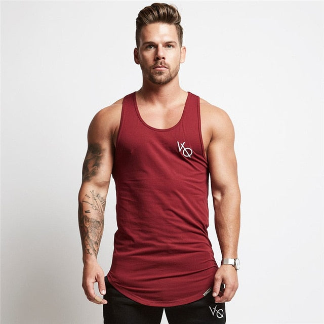 Mens sleeveless vest Summer men Tank Tops Clothing Bodybuilding Undershirt Casual Fitness tank tops tees - TRIPLE AAA Fashion Collection