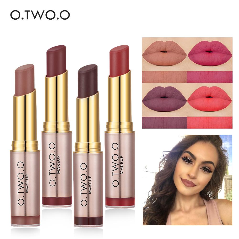 O.TWO.O Brand Wholesale Beauty Makeup Lipstick Popular Colors Best Seller Long Lasting Lip Kit Matte Lip Cosmetics - TRIPLE AAA Fashion Collection