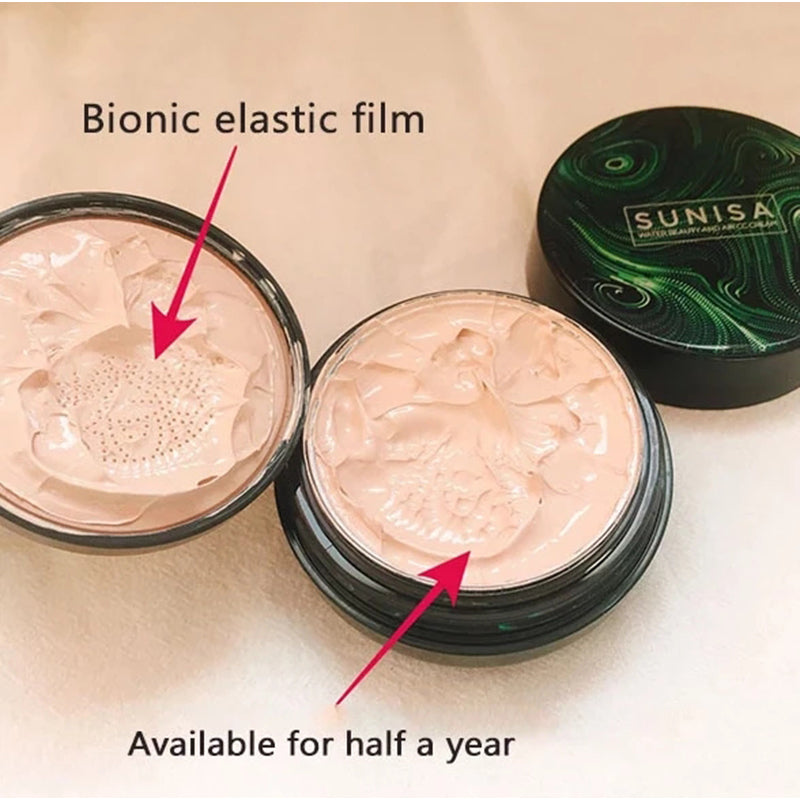 SUNISA New Mushroom Head Make up Air Cushion Moisturizing Foundation Air-permeable Natural Brightening Makeup BB Cream