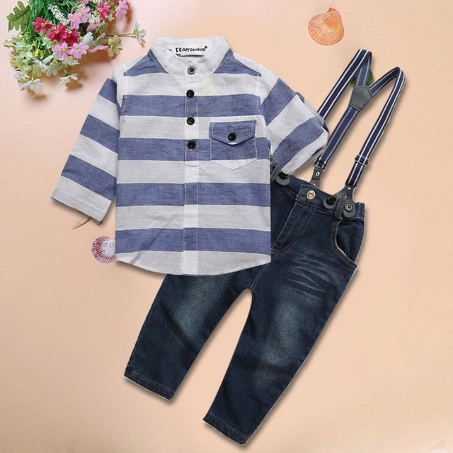 Toddler Boy Clothes Summer Children Clothing Boys Sets Costume For Kids Clothes Sets T-shirt+Jeans Sport Suits 2 3 4 5 6 7 Years - TRIPLE AAA Fashion Collection
