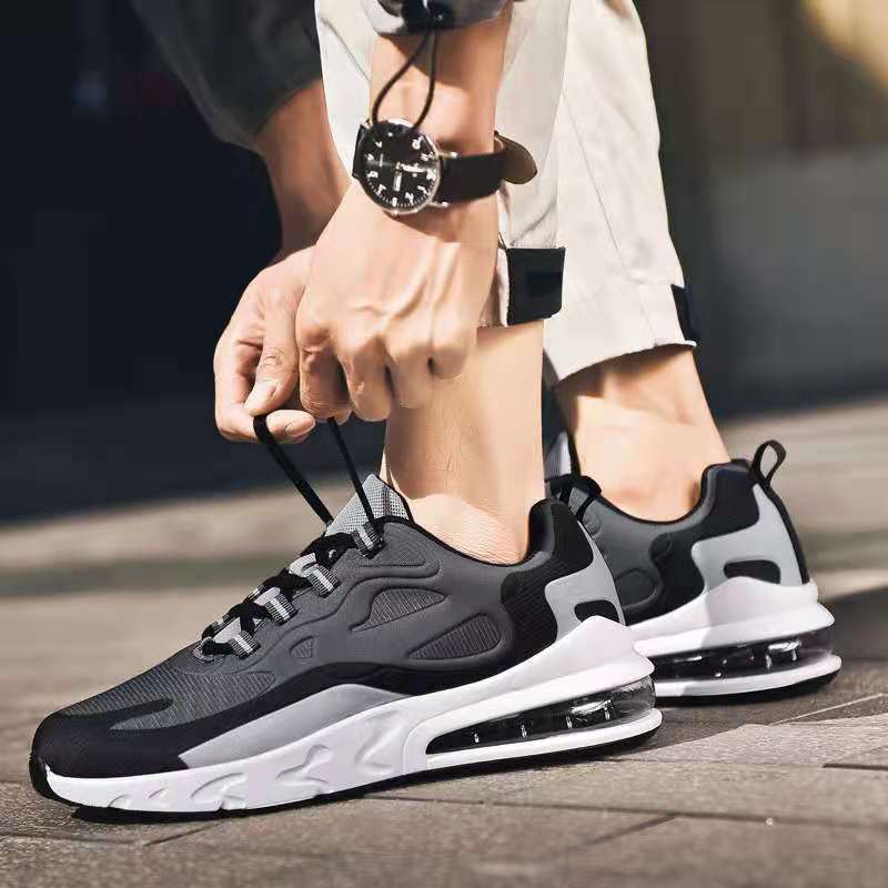Men's Shoes Spring New Sports Shoes Air Cushion Mesh Breathable Comfortable Casual Shoes Fashion Trend Shoes