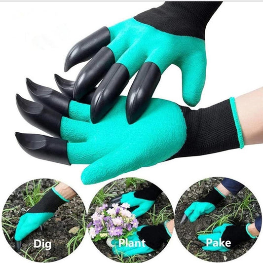 Digging Gloves Dipped Protective Paws Garden Planting Protective Gloves