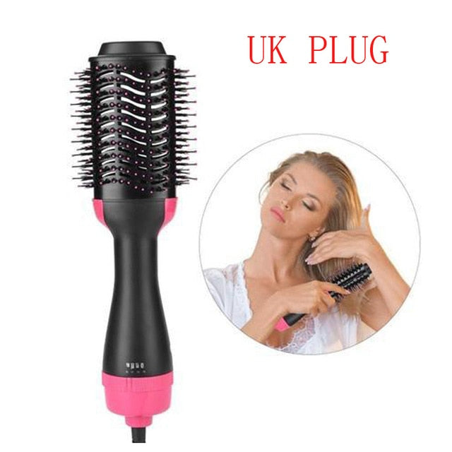 Multifunctional 2 in 1 Hair Dryer Volumizer Rotating Hot Hair Brush - TRIPLE AAA Fashion Collection