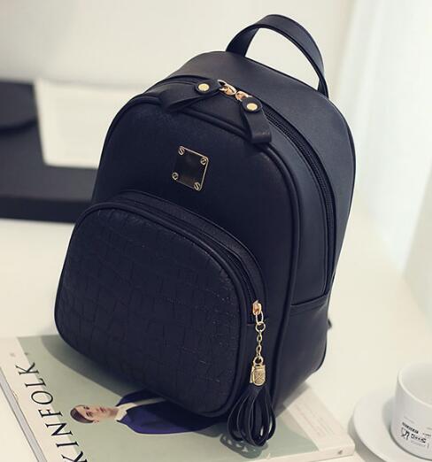 women backpack leather school bags female  backpack - TRIPLE AAA Fashion Collection
