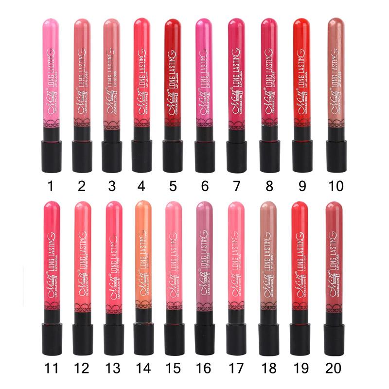 Menow Brand 38Color Lipgloss Matte Long Lasting Moisturizer Sexy Lip 1415 - TRIPLE AAA Fashion Collection