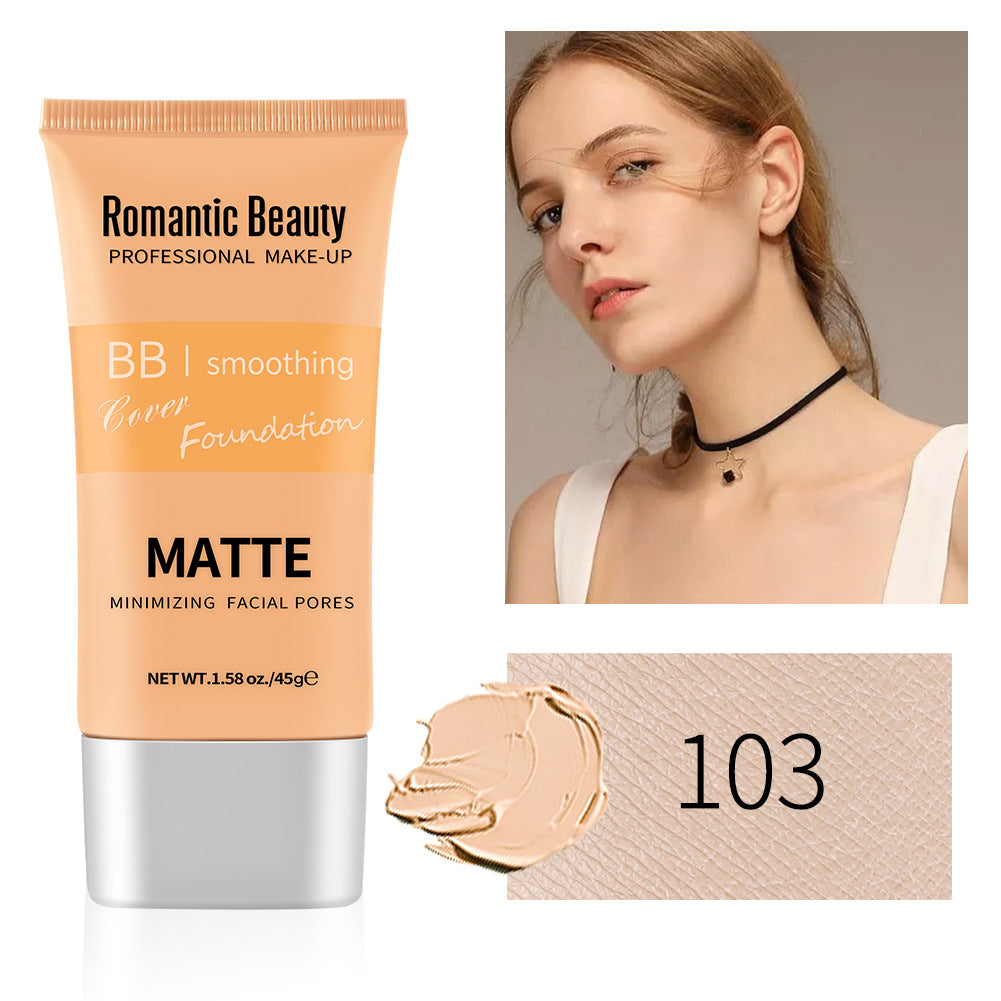 Romantic Beauty Waterproof Non-Standing Portable Foundation Oil Control Long Lasting Concealer Foundation