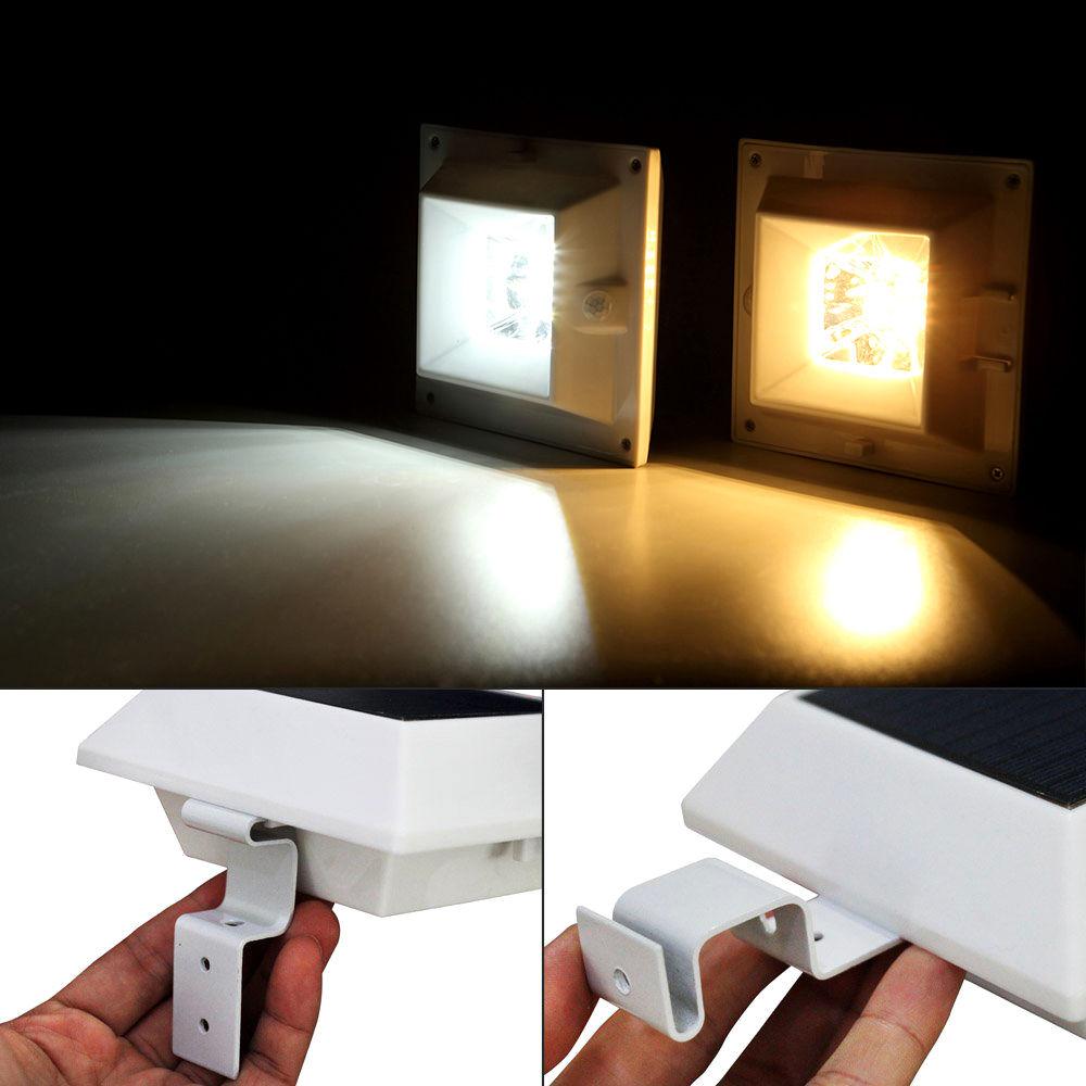 6 LED Light Sensor Light Waterproof Solar Powered Lamp Wall Mount Lamp Night Light - TRIPLE AAA Fashion Collection