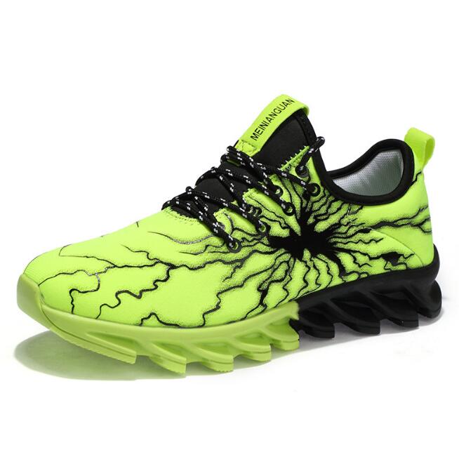 Running shoes summer sports men and women mesh comfortable breathable elastic sneakers - TRIPLE AAA Fashion Collection