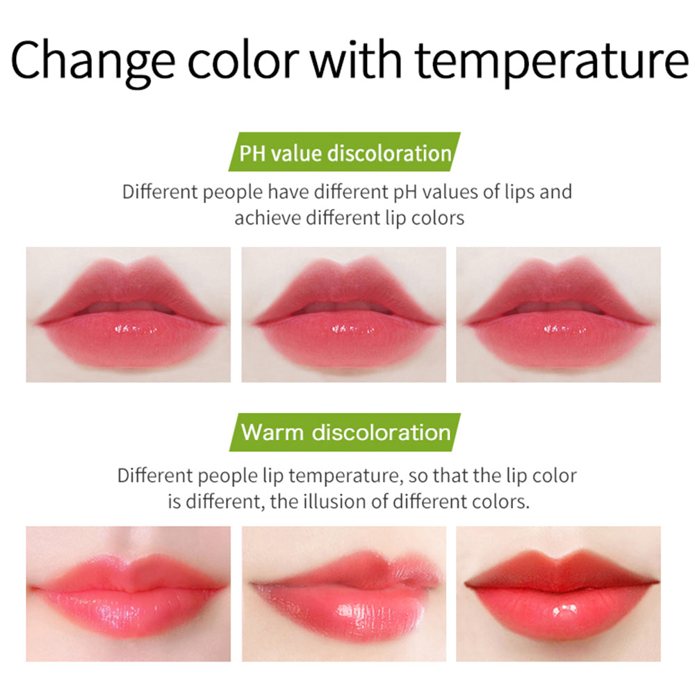 VIBELY Aloe Vera Moisturizing Moisturizing Warm Color Jelly Lipstick Lip Gloss Lip Care Lip Care Lip Balm Makeup