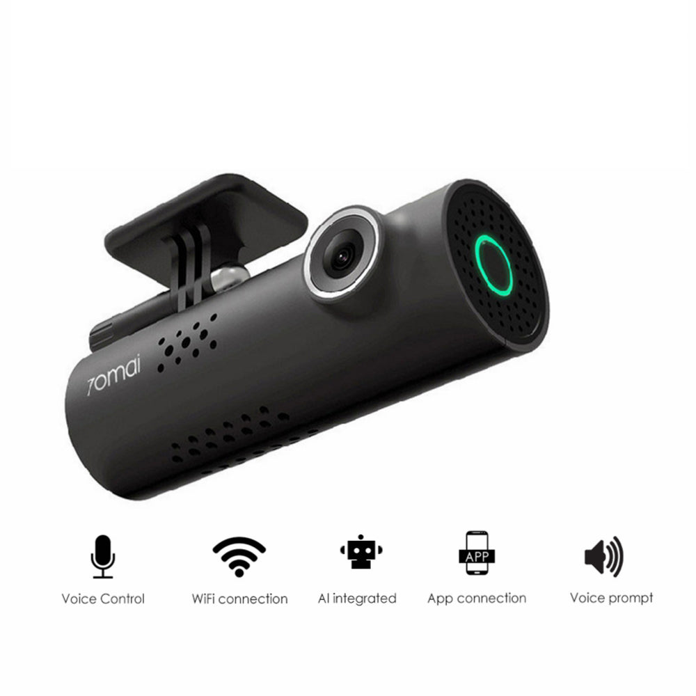Xiaomi 70 Minutes Smart WiFi DVR 130 Degree Wireless Car Dash Cam