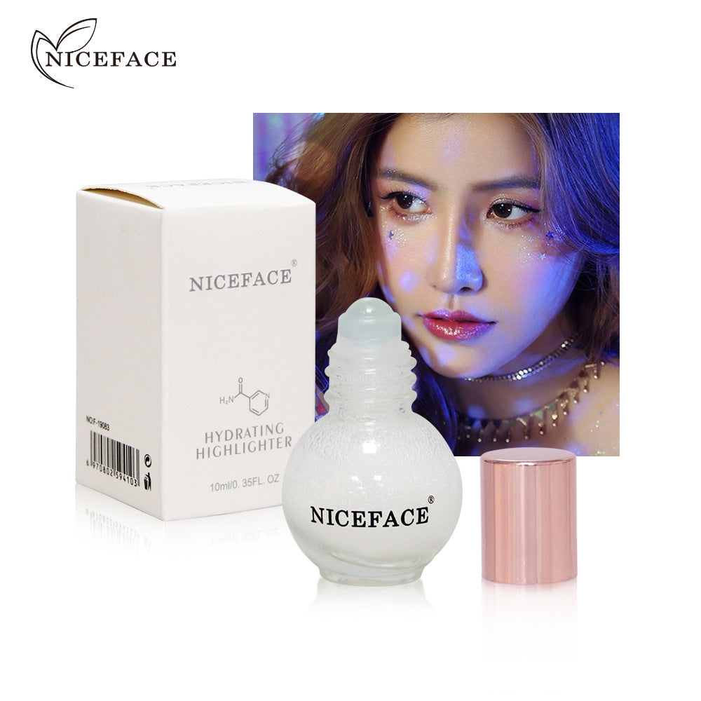 NICEFACE Run Flash Unicorn Fairy Highlight Liquid Body Face Highlighter Brightening Liquid Repair Volume Liquid