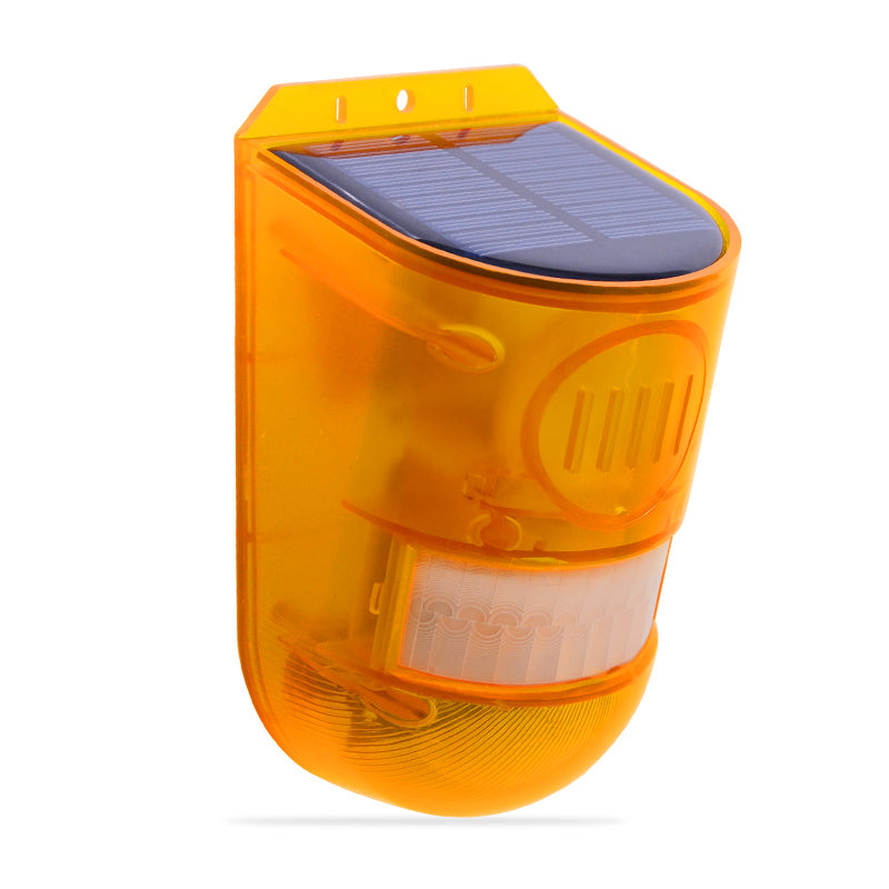 Solar Alarm Light Outdoor Led Infrared Sensor Anti-Theft Sound And Light Solar Alarm