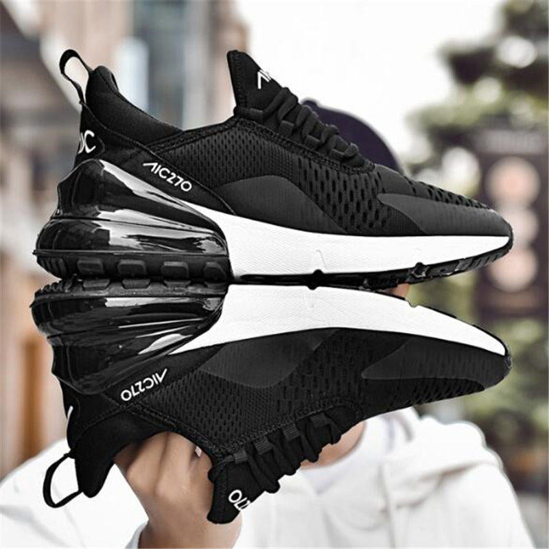 Men Running Shoes Breathable Women Trainer Sneakers Zapatillas Hombre Deportiva 270 Air Cushion Sport Shoes - TRIPLE AAA Fashion Collection