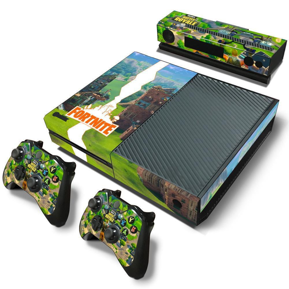 Fortnite Game Sticker Vinyl para Microsoft Xbox One Controller Skins para Xbox One Gamepad Cubierta para Xbox One PVC Protector - TRIPLE AAA Fashion Collection