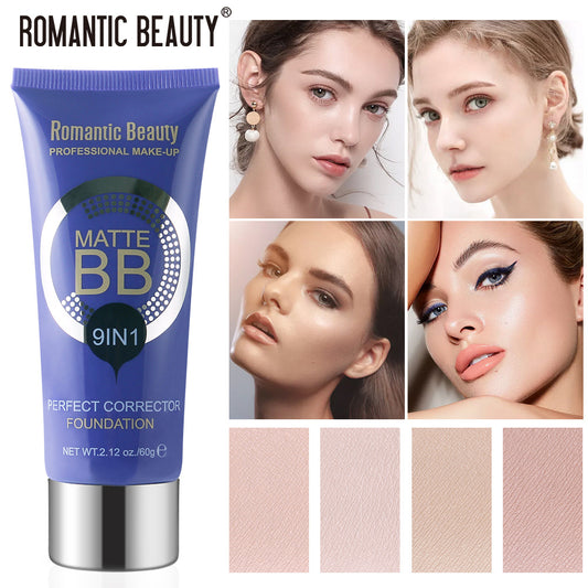 Omantic Beauty Liquid Foundation To Beautify Facial Pores Concealer Not Easy To Take Off Makeup BB Cream