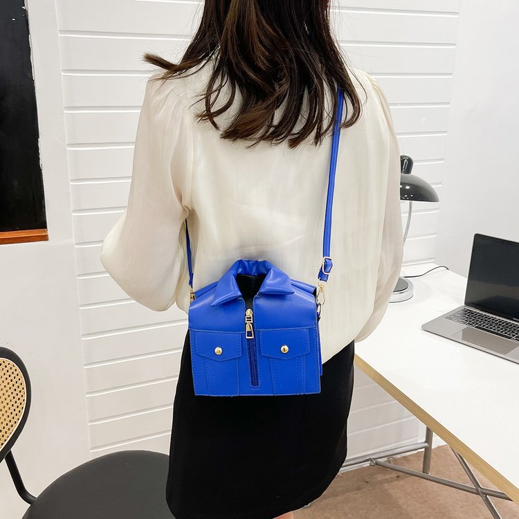 Retro Style Small Bag New Fashion Women's Bag Western Style Messenger Bag Simple Casual Shoulder Small Square Bag
