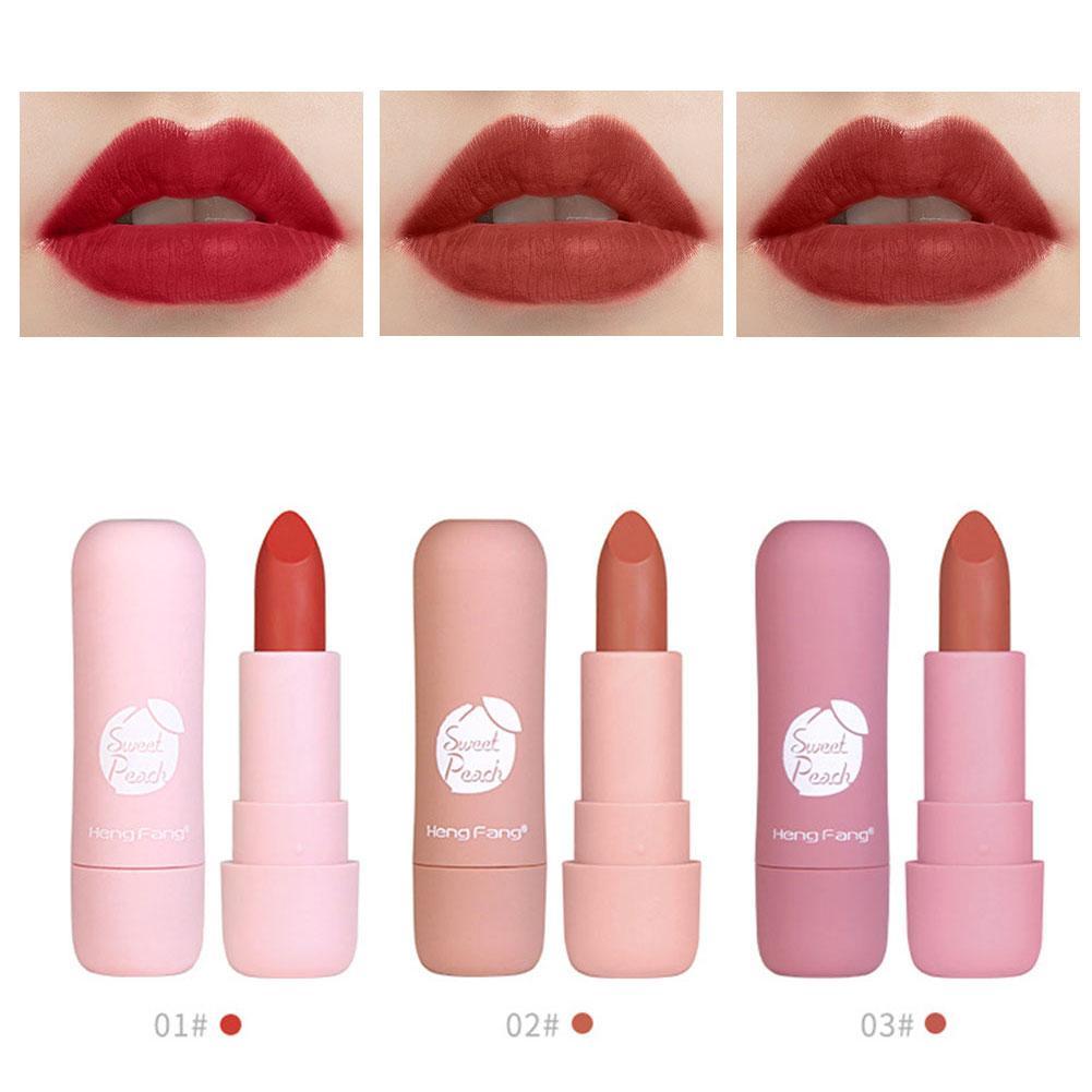 Fashion Lipstick Gold Leaf Jelly Temperature-changed Lip Balm Moisturizer Lips Beauty Makeup Brand HengFang 3 Colors - TRIPLE AAA Fashion Collection