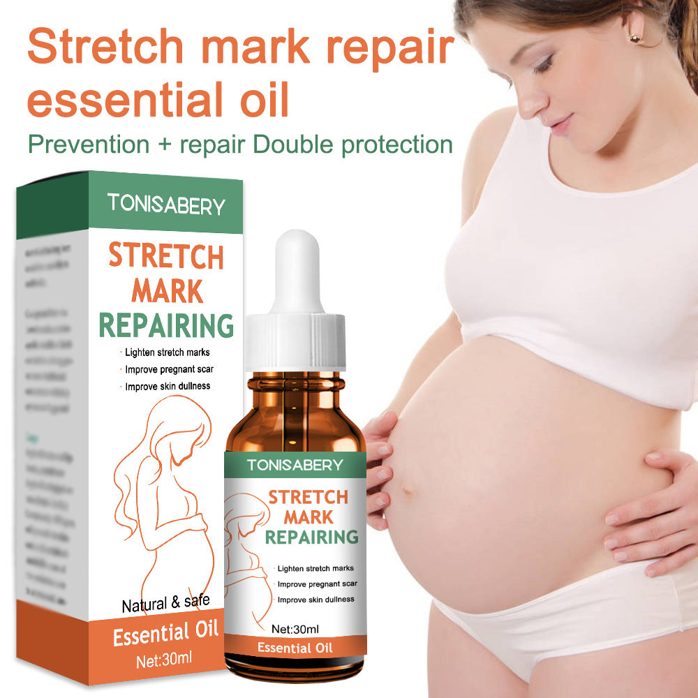 TONISABERY Postpartum Repair Mild Wrinkle Reduction Body Care Essential Oil Stretch Mark Care Essential Oil
