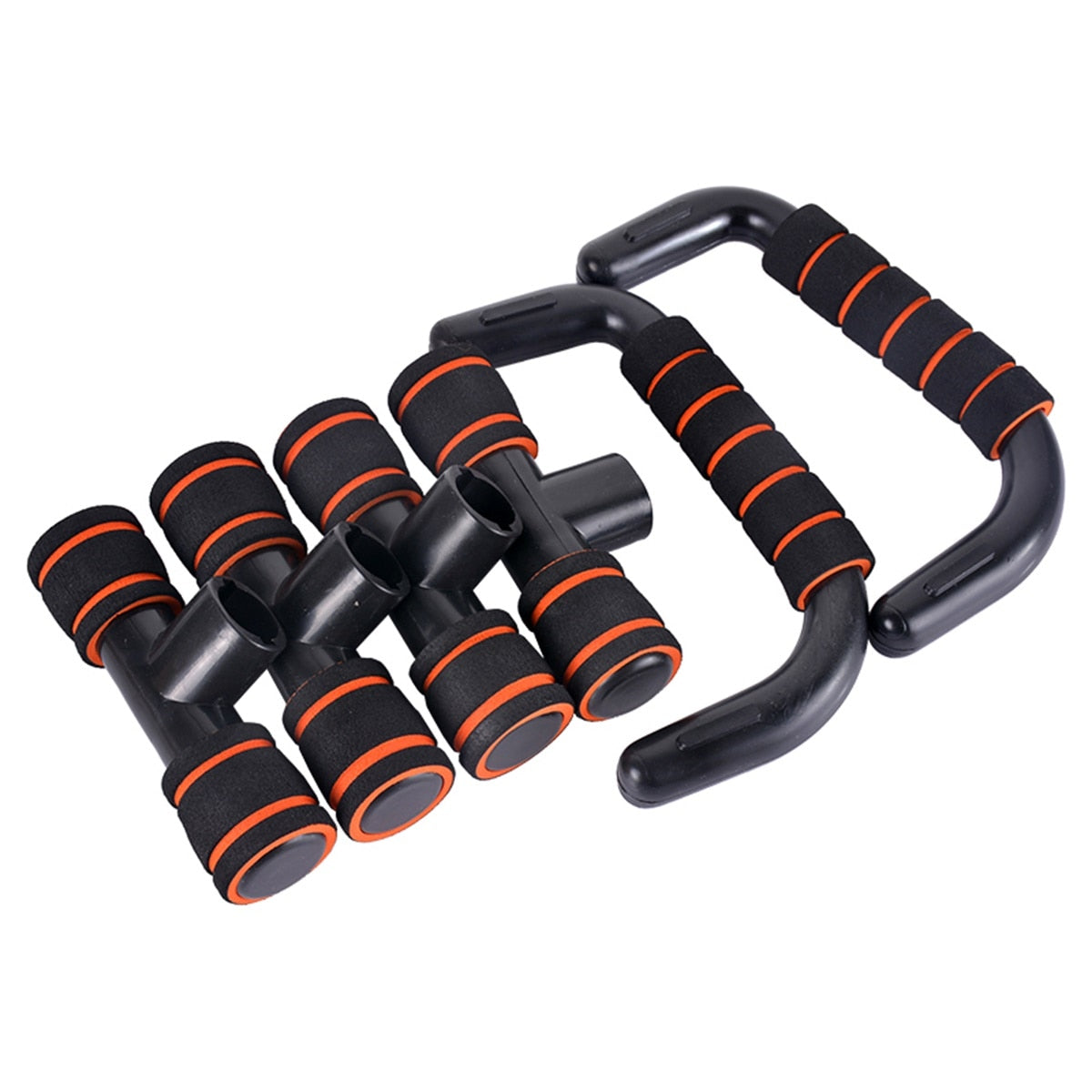 2Pcs/Set ABS Push Up Bar Body Fitness Training Tool Push-Ups Stand Bars Chest Muscle Exercise Sponge Hand Grip Holder Trainer - TRIPLE AAA Fashion Collection