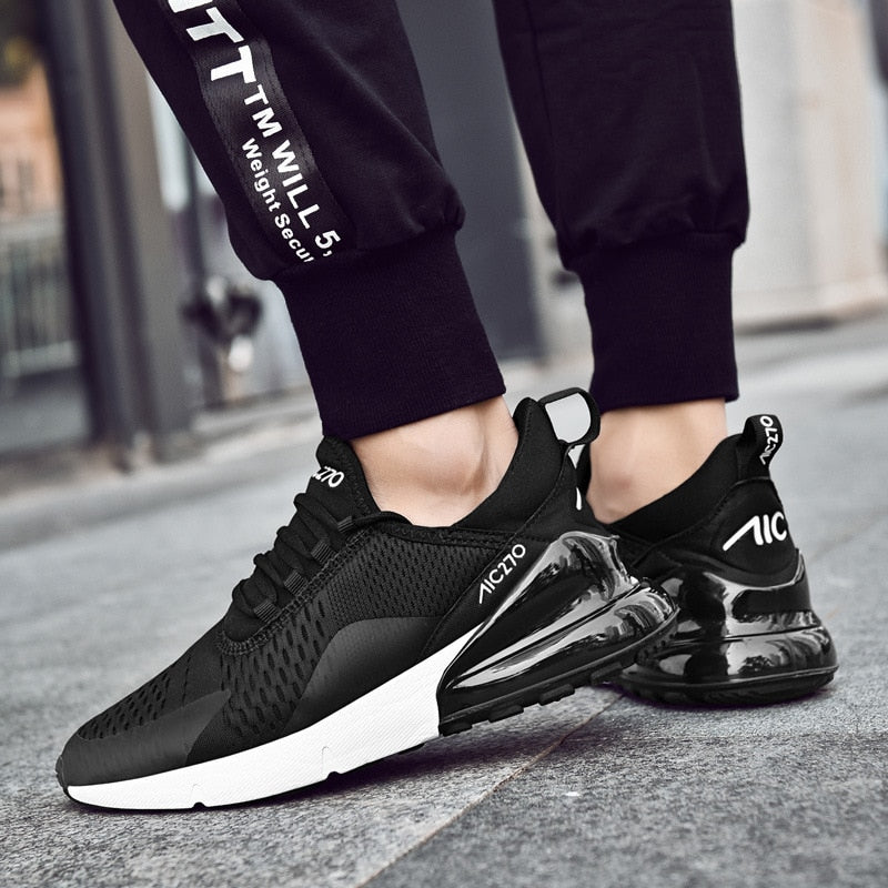 Men Running Shoes Breathable Women Trainer Sneakers Zapatillas Hombre Deportiva 270 Air Cushion Sport Shoes - TRIPLE AAA Fashion Collection