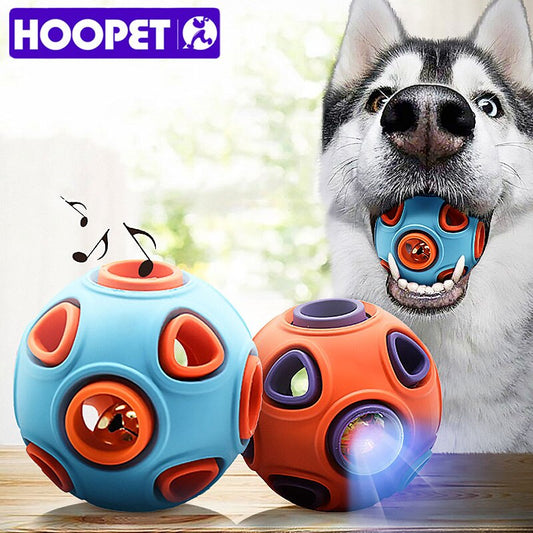 HOOPET Pet Dog Toys Toy Funny Interactive Ball Dog Chew Toy For Dog Ball Of Food Rubber Balls Pets Supplies - TRIPLE AAA Fashion Collection