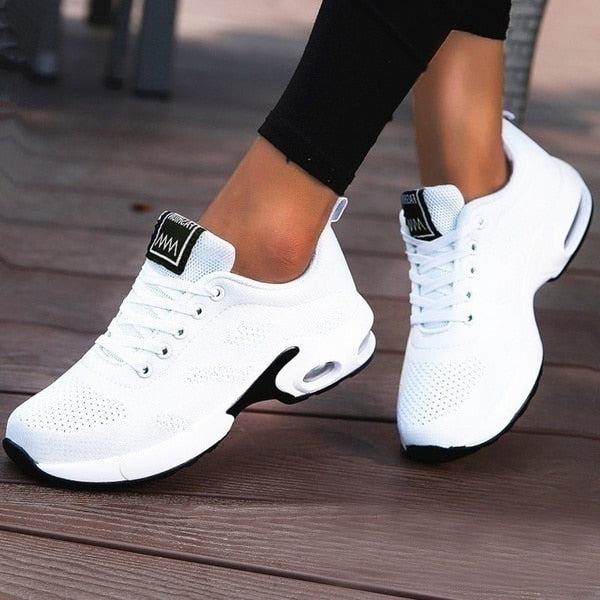 Women Running Shoes Breathable Casual Shoes Outdoor Light Weight Sports Shoes Casual Walking Sneakers Tenis Feminino Shoes
