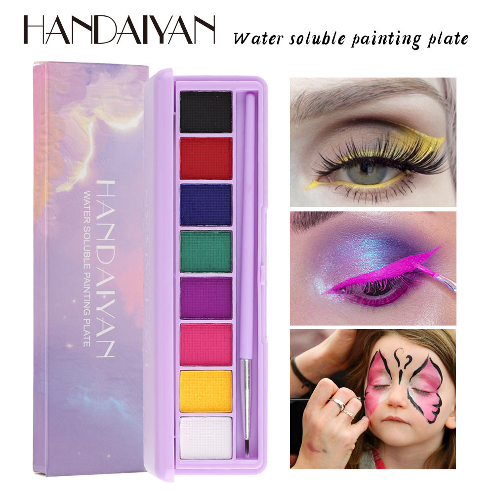 HANDAIYAN Water Soluble Body Paint Cream Eyeliner Eye Shadow Ultraviolet Luminous Paint Face And Body Paint