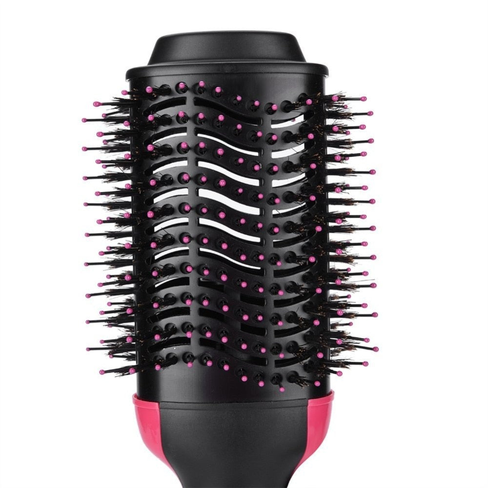Multifunctional 2 in 1 Hair Dryer Volumizer Rotating Hot Hair Brush - TRIPLE AAA Fashion Collection