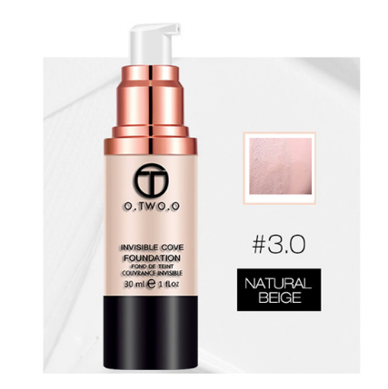 O.TWO.O Brand Liquid Foundation Matte Weightless Ultra Liquid Makeup Face Foundation Brighten Concealer - TRIPLE AAA Fashion Collection