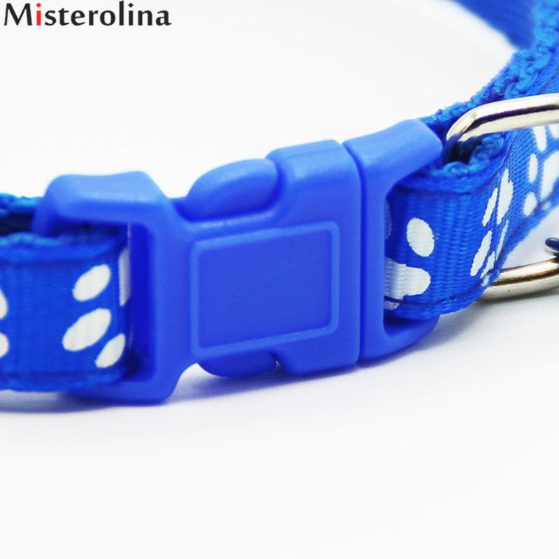Safety Nylon Dog Puppy Cat Collar Lovely Lovely Adjustable Pet Collar Cats Collars With Bell Pet Dog - TRIPLE AAA Fashion Collection