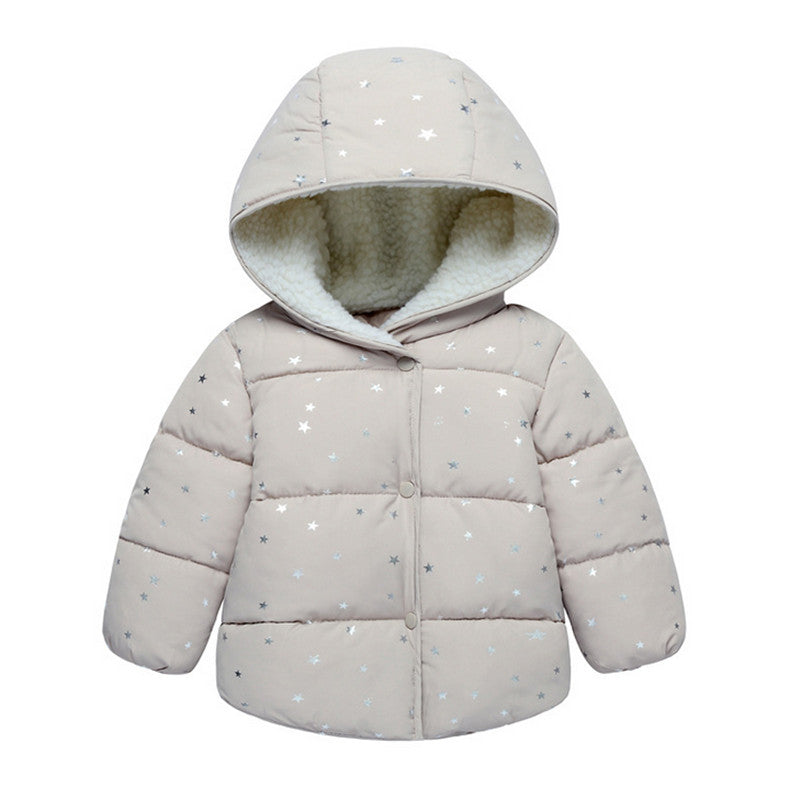 Baby Girls Jacket Autumn Winter Jacket For Girls Coat Kids Warm Hooded Outerwear Children Clothes Infant Girls Coat - TRIPLE AAA Fashion Collection