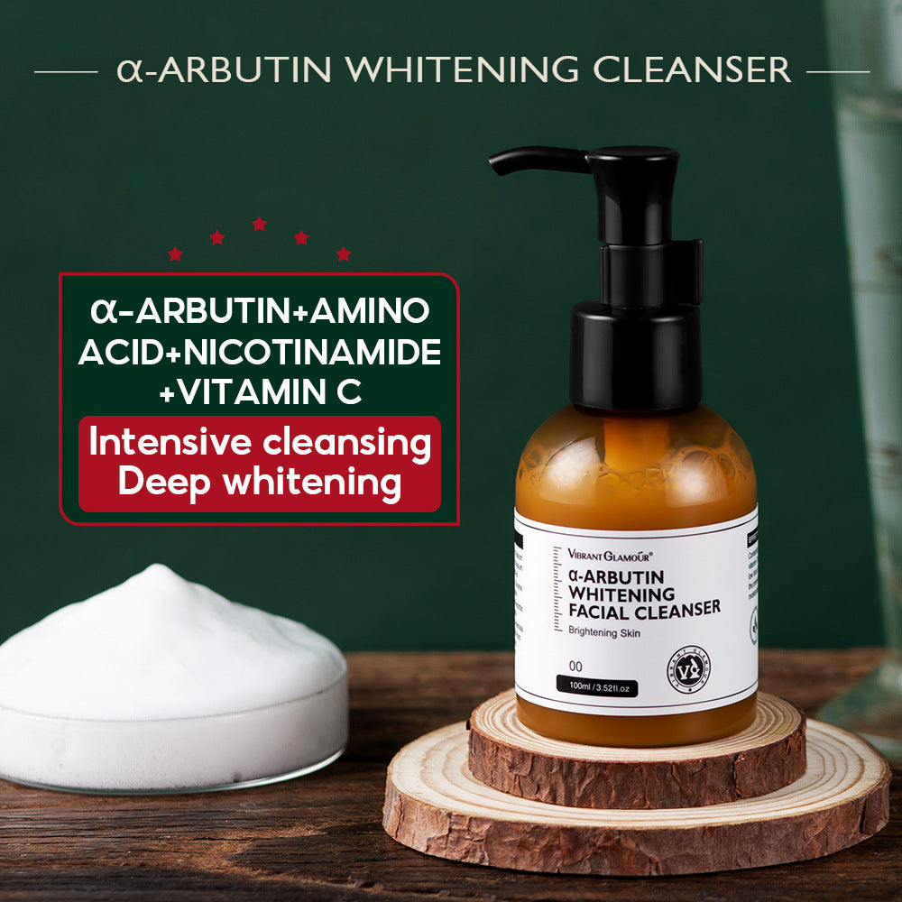 VIBRANT GLAMOUR Arbutin Facial Cleanser To Cleanse The Skin And Remove Oil VG-MB045