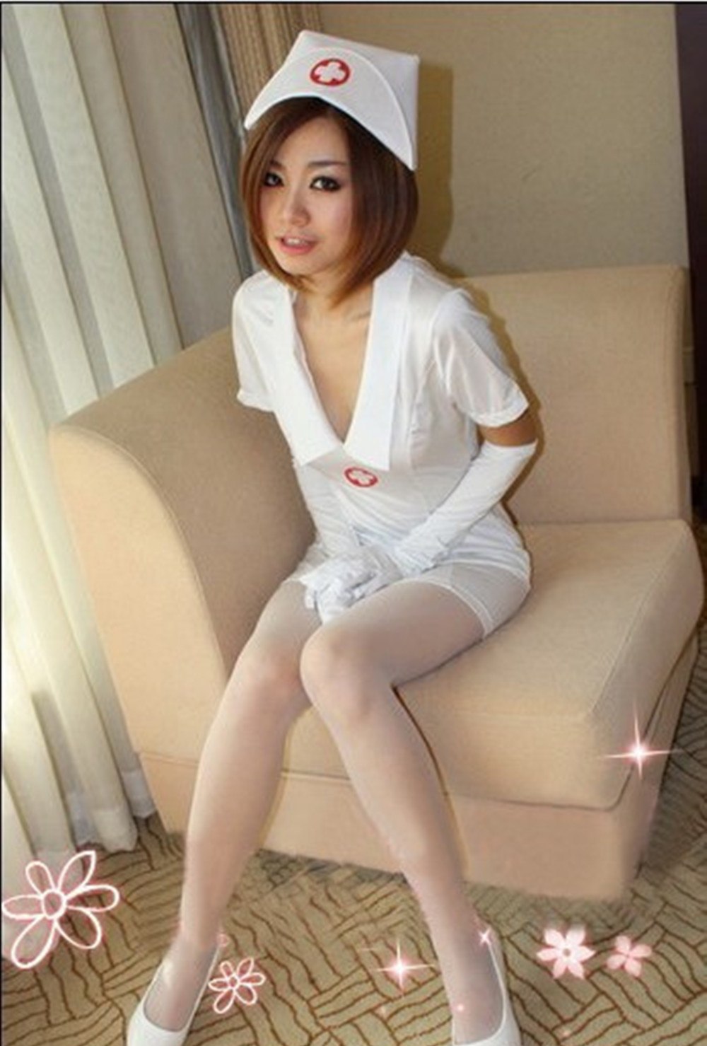 Nurse style dress suit Cosplay Costume Lady Uniform - TRIPLE AAA Fashion Collection