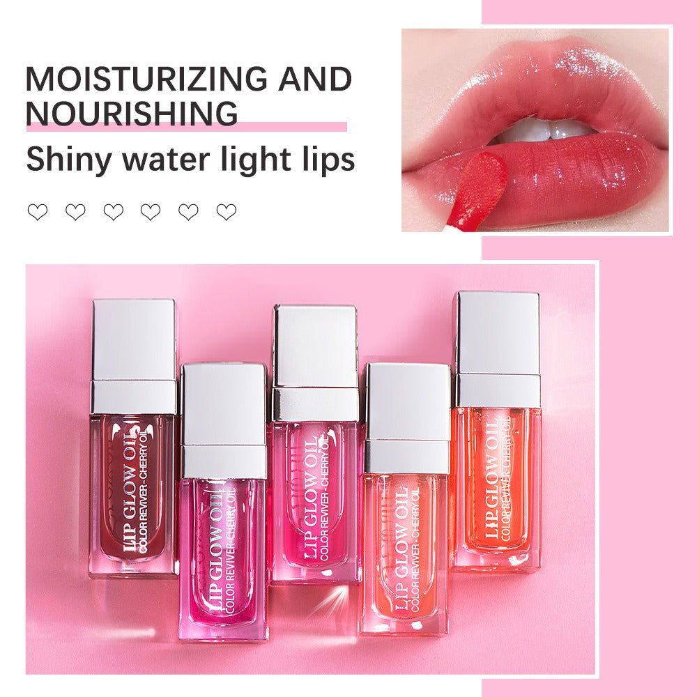 Ibcccndc Lip Oil Lip Balm Moisturizing Lip Glaze Transparent Toot Lip Nectar Lip Oil