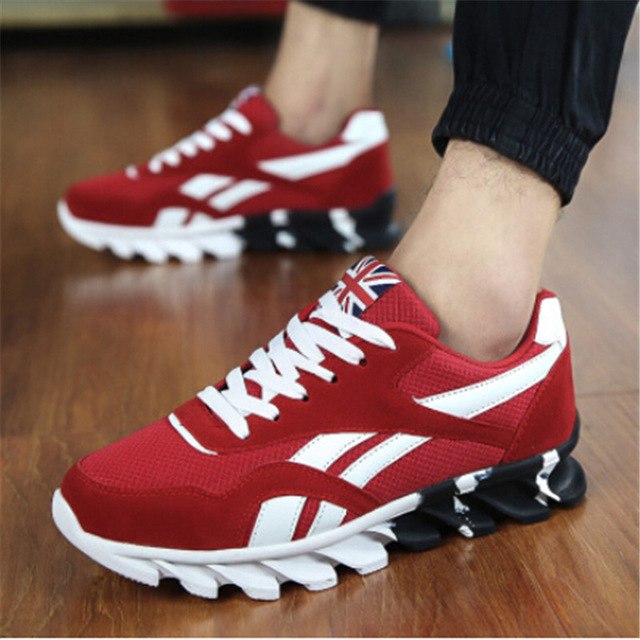 Men Running Shoes Breathable Trainers Sneakers Male Jogging Sports Shoes Bounce Trend Footwear - TRIPLE AAA Fashion Collection