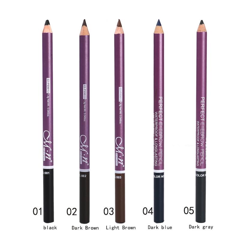 M.n Menow Brand Cosmetic Eyebrow Pencil With Comb With Waterproof &Long Lasting Effect Professional Makeup Eyebrow P09013 - TRIPLE AAA Fashion Collection