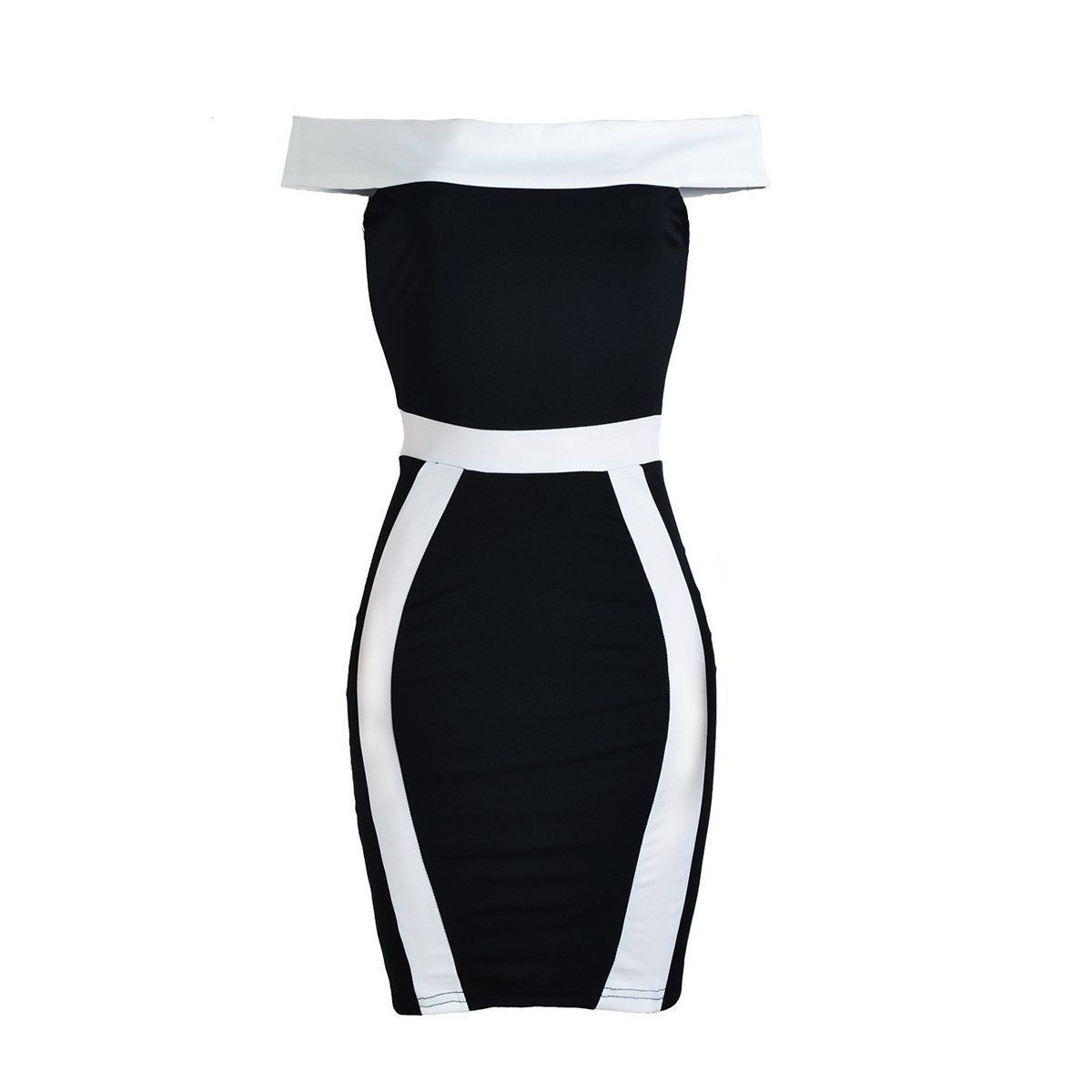Off Shoulder Bodycon Dress Women Clothes Clothing Dresses Casual Bandage short Sleeve Party Fashion Women - TRIPLE AAA Fashion Collection