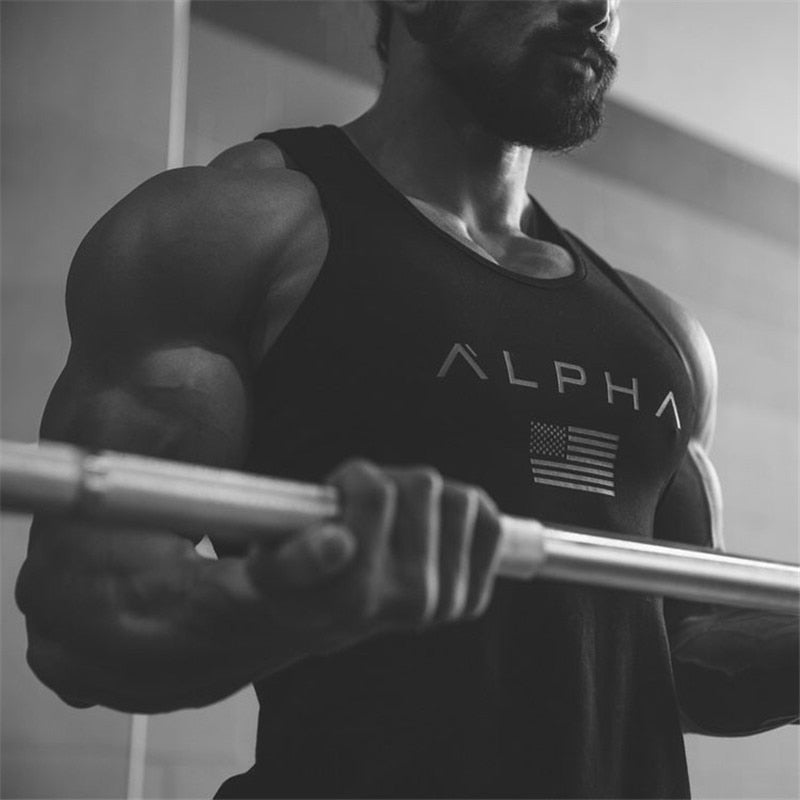 Vest bodybuilding clothing and fitness men undershirt tank tops tops golds men undershirt - TRIPLE AAA Fashion Collection