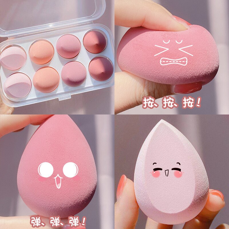 Face Makeup Puff Sponges for Cosmetic Beauty Foundation Powder Blush Blender Makeup Accessories Tools - TRIPLE AAA Fashion Collection