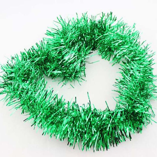 2M Colorful Garland Omament Bar Christmas Tree Decoration for Outdoor Party Supplies Wedding festival Birthday Decorations - TRIPLE AAA Fashion Collection