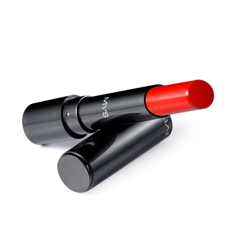 MYS Brand Beauty Matte Lipstick Long Lasting Tint Lips Cosmetics Lipgloss Maquiagem Makeup Red Batom
