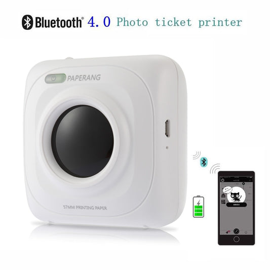 PAPERANG P1 Portable Bluetooth 4.0 Printer Thermal Photo Printer Phone Wireless Connection Printer 1000mAh Lithium-ion Batter - TRIPLE AAA Fashion Collection