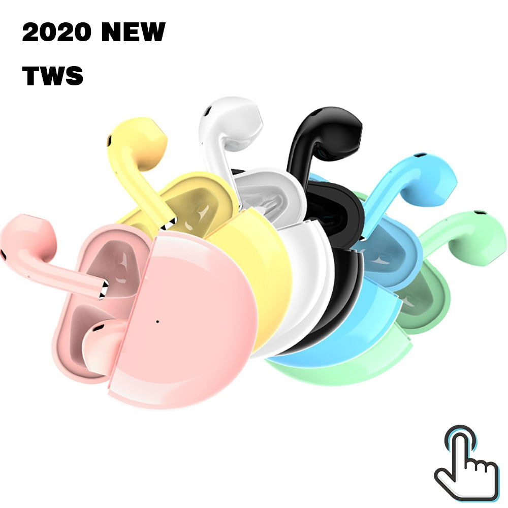 TWS Bluetooth 5.0 Earphones Charging Box Wireless Headphone 9D Stereo Sports Waterproof Earbuds Headsets With Microphone HD Call - TRIPLE AAA Fashion Collection