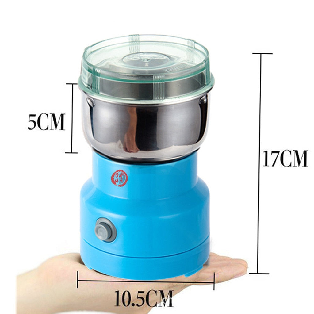 Multifunction Smash Machine Electric Coffee Bea n GrinderNut Spice Grinding Coffee Grinder - TRIPLE AAA Fashion Collection