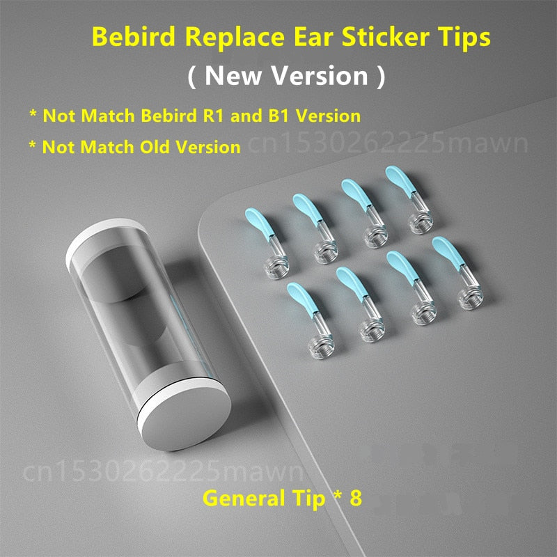 Bebird A2 C3 B2 X17 M9 Pro R1 Original Visual Ear Sticks Earpick Health Care Ear Cleaner Replace Tip Accessory PC Tool Set - TRIPLE AAA Fashion Collection